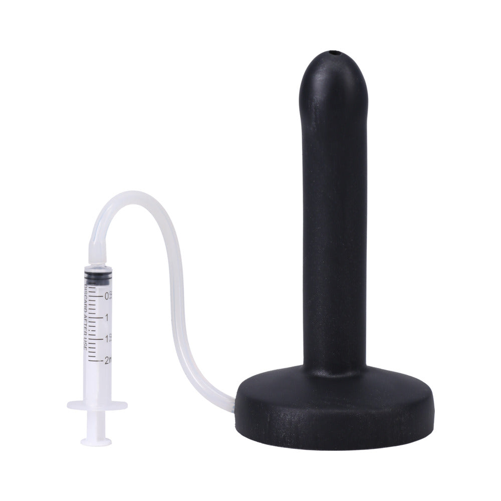 Tantus POP Slim Squirting Dildo – Black – 6 in. Length
