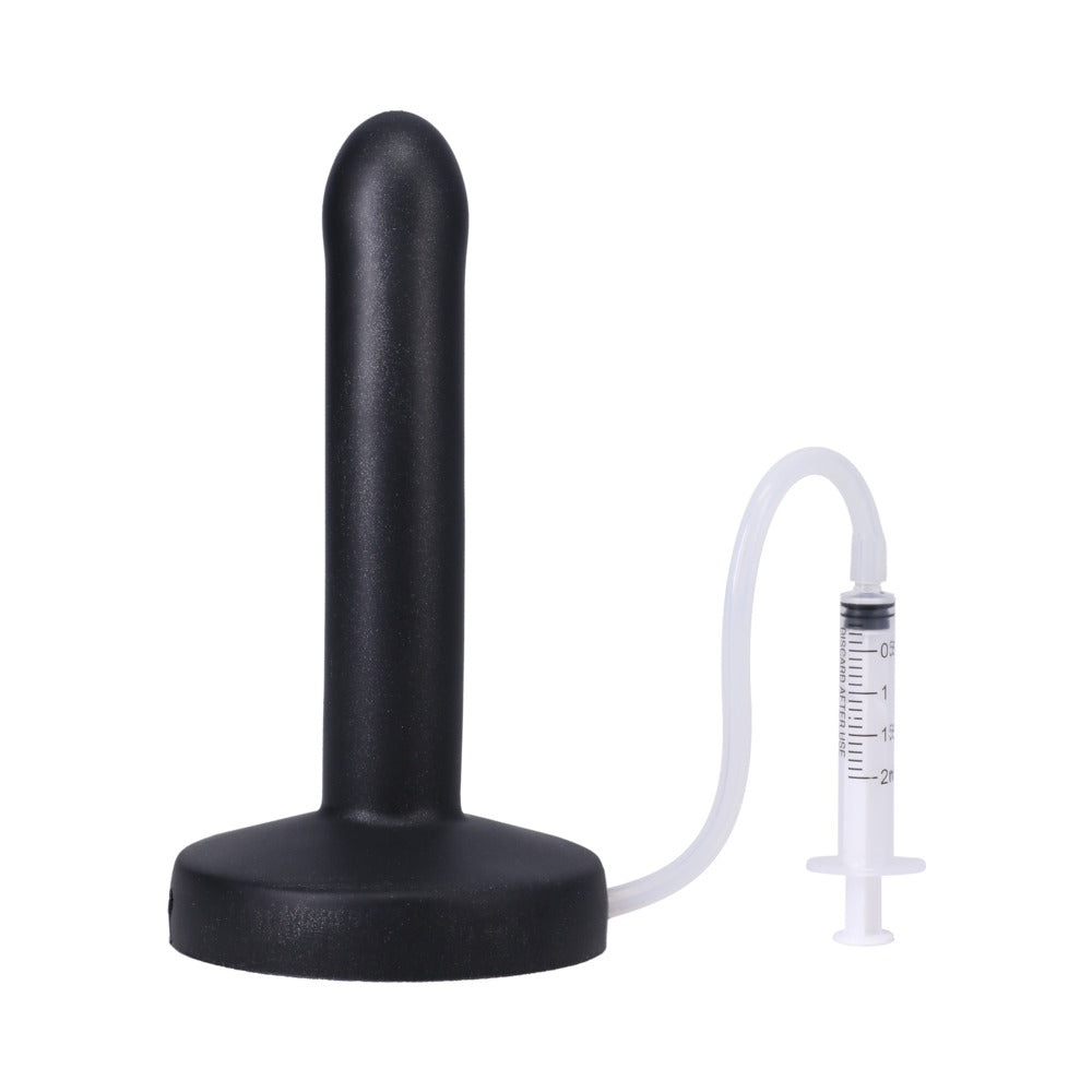 Tantus POP Slim Squirting Dildo – Black – 6 in. Length