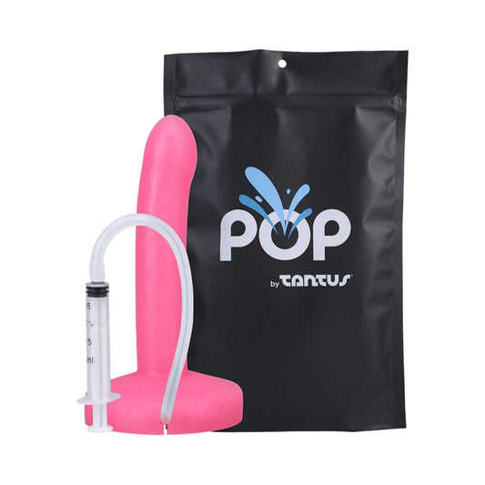 Tantus POP Slim Squirting Dildo – Hot Pink – 6 in