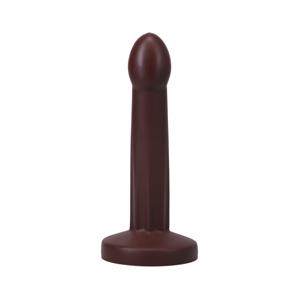 Tantus POP Squirting Dildo Espresso – Handheld Silicone Dildo with Squirting Function