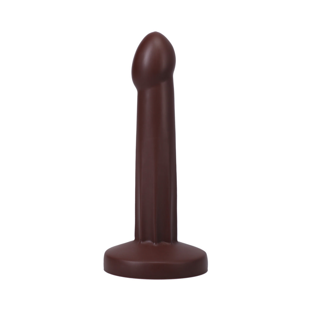 Tantus POP Squirting Dildo Espresso – Handheld Silicone Dildo with Squirting Function