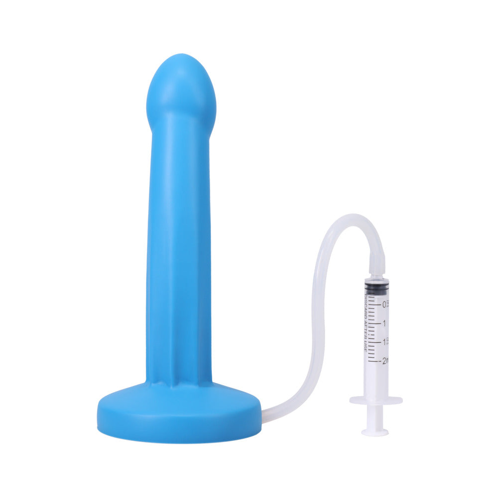Tantus POP Squirting Dildo – Blue – 7.25 in Length