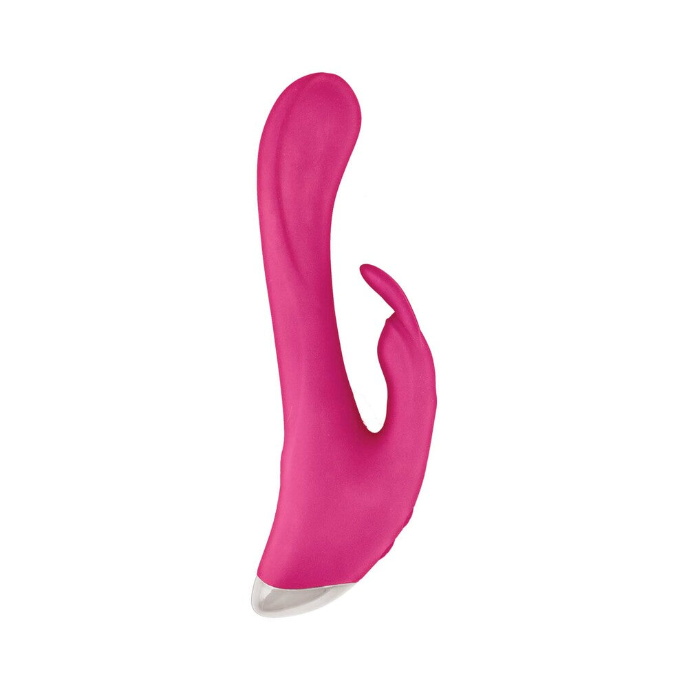 Princess Bunny Tickler Dual Stimulator – Pink – Rechargeable Silicone