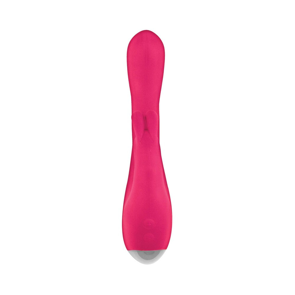 Princess Bunny Tickler Dual Stimulator – Pink – Rechargeable Silicone