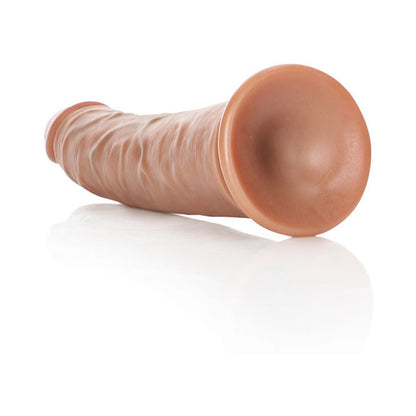 RealRock 7 in. Slim Dildo with Suction Cup – Tan