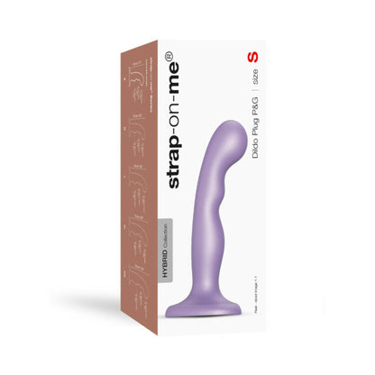 Strap-On-Me Dildo Plug P&G Metallic Lilac Small – Body-Safe Silicone Design