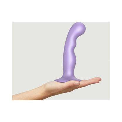 Strap-On-Me Dildo Plug P&G Medium - Metallic Lilac - Body-Safe Silicone