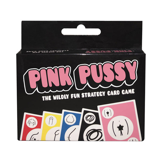 Kheper Games Pink Pussy Card Game – Black – Strategy Card Game for Adults