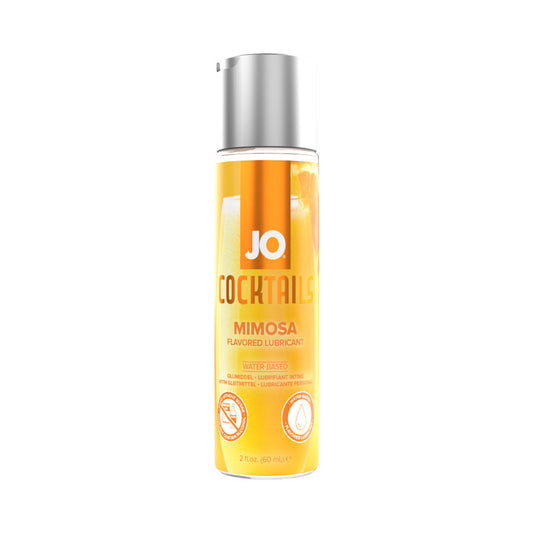 JO Cocktails Mimosa Flavored Water-Based Lubricant 2 oz - Orange