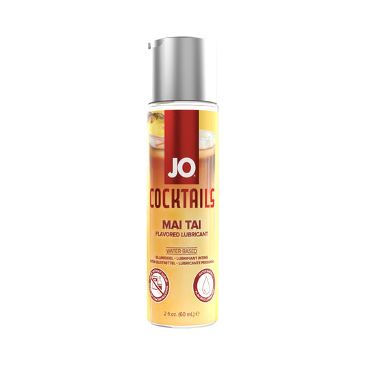 JO Cocktails Mai Tai Flavored Water-Based Lubricant – Orange