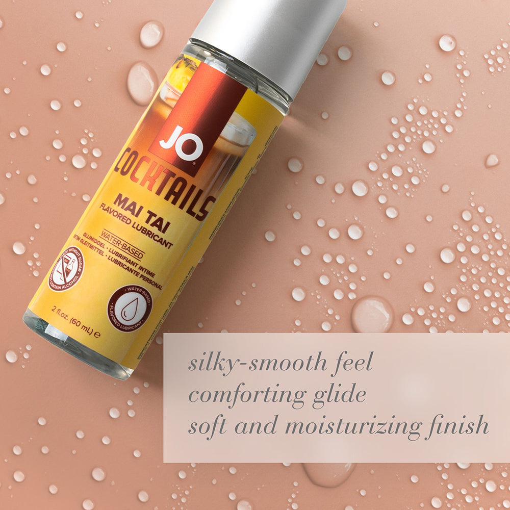 JO Cocktails Mai Tai Flavored Water-Based Lubricant – Orange