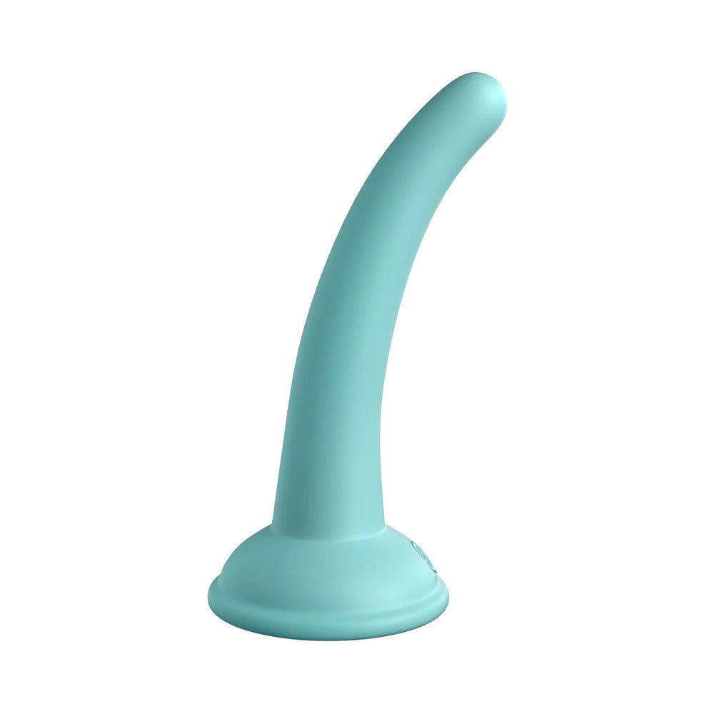 Dillio Platinum Collection Curious Five Silicone Dildo – Teal