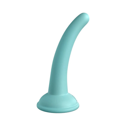 Dillio Platinum Collection Curious Five Silicone Dildo – Teal