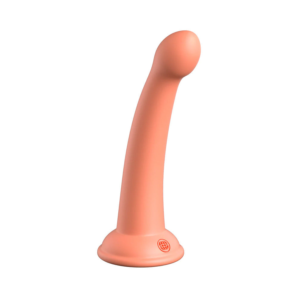 Dillio Platinum Collection 6 in. Silicone Dildo - Light Pink