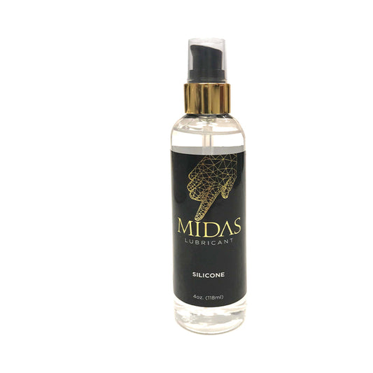 Midas Silicone Lubricant 4 oz – Clear Silicone-Based Lubricant