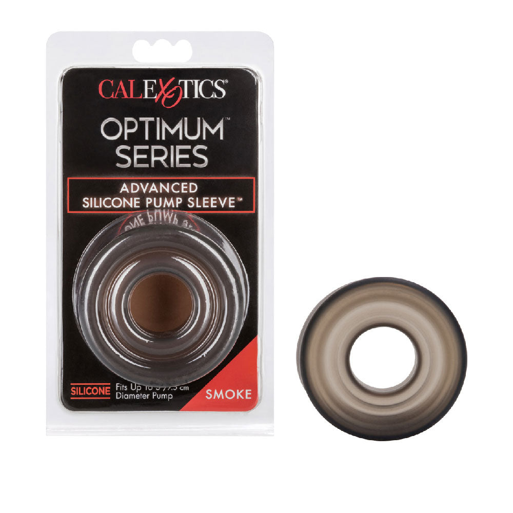 CalExotics Advanced Silicone Pump Sleeve – Black – Fits Up to 3-Inch