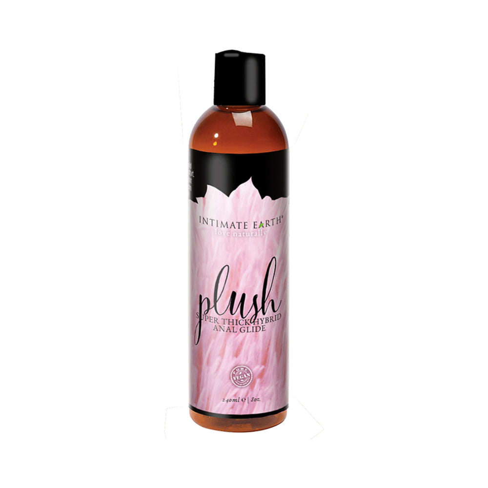 Intimate Earth Plush Hybrid Anal Glide – Brown