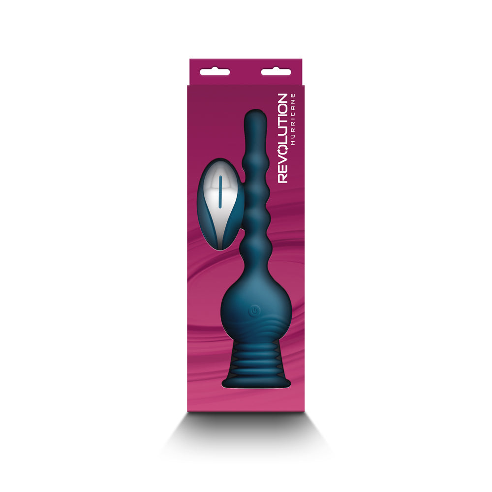 NS Novelties Revolution Hurricane Teal Rechargeable Rotating Device