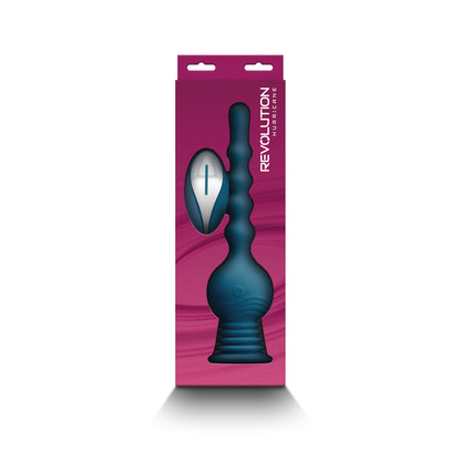 NS Novelties Revolution Hurricane Teal Rechargeable Rotating Device