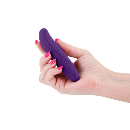 INYA Flirt Rechargeable Vibe – Dark Purple – Flexible and Bendable Vibrator