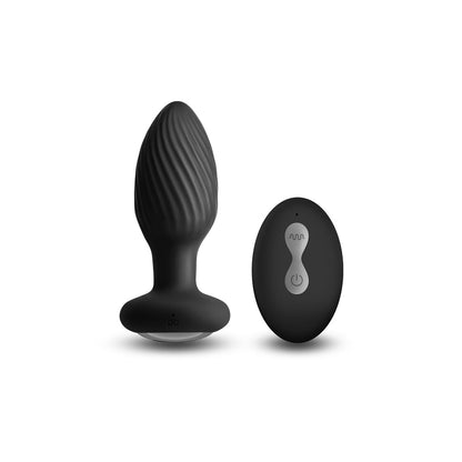 Renegade Alpine Gyrating Plug – Black – Rechargeable Butt Plug