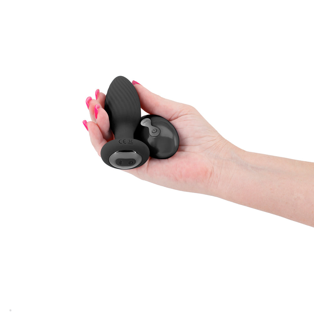 Renegade Alpine Gyrating Plug – Black – Rechargeable Butt Plug