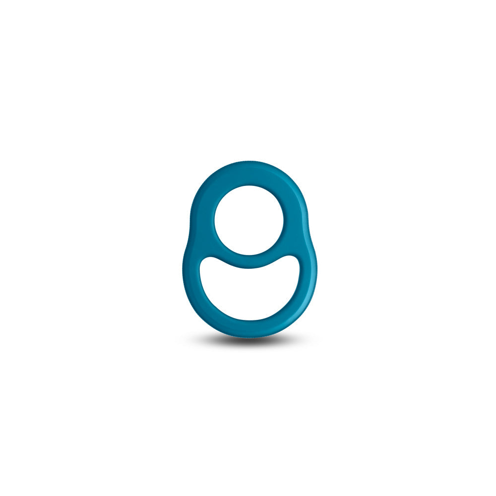 NS Novelties Renegade Cradle Ring – Teal – Stretchy Silicone Design