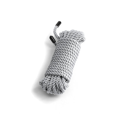 NS Novelties Bound Rope 25 ft. - Silver