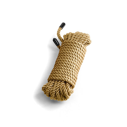 NS Novelties Bound Rope 25 ft. - Gold Color