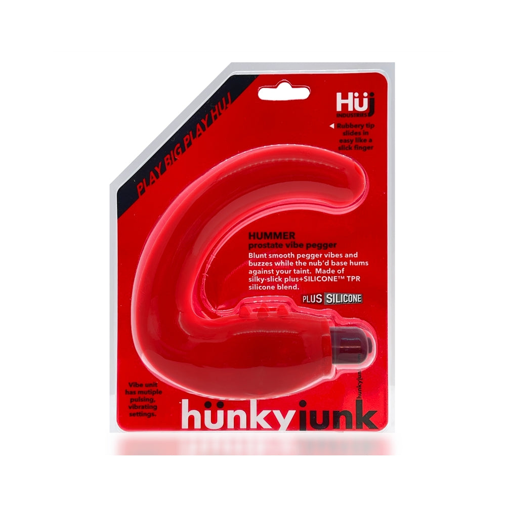 Hunkyjunk Hummer Vibe Prostate Pegger – Neon Pink