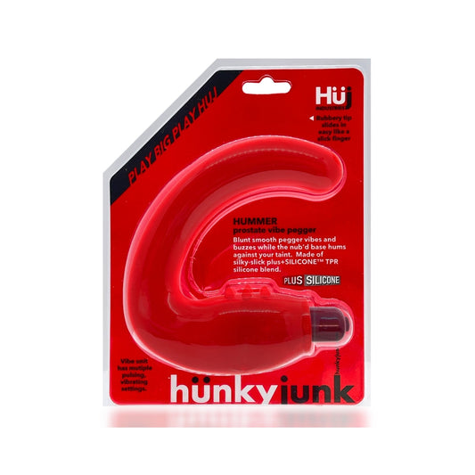 Hunkyjunk Hummer Vibe Prostate Pegger – Neon Pink