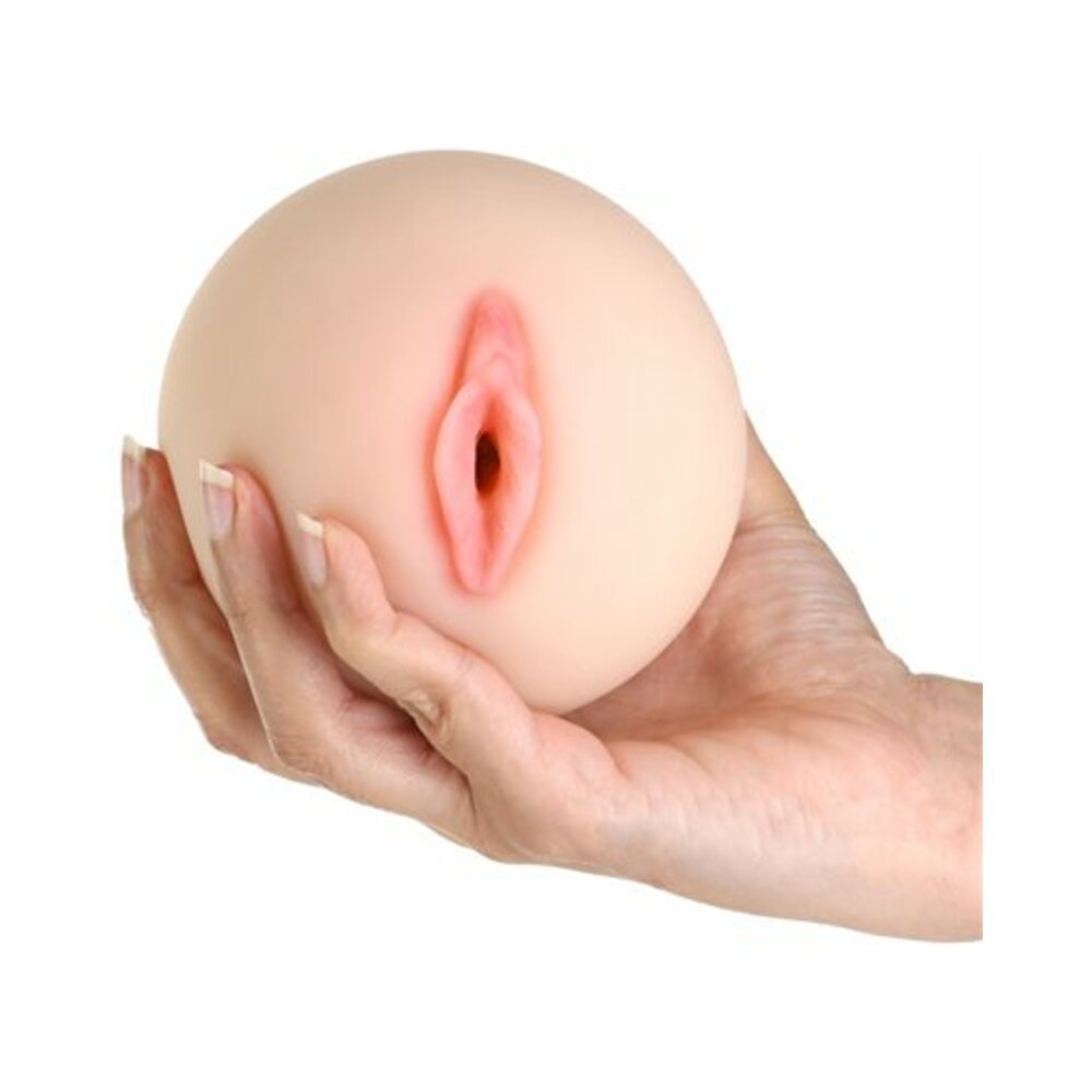 CutiePies Hannah's Handful Boobie Stroker – Beige
