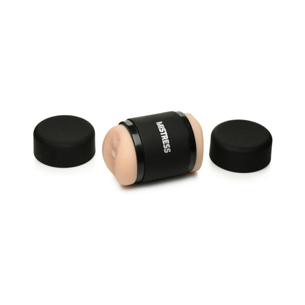 Curve Mistress Double Shot Mini Masturbator – Light