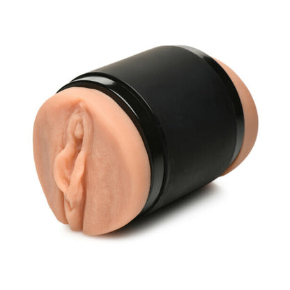 Curve Toys Mistress Double Shot Mini Masturbator – Tan