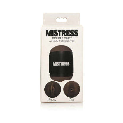 Curve Toys Mistress Double Shot Mini Masturbator – Dark