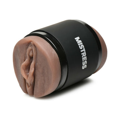Curve Toys Mistress Double Shot Mini Masturbator – Dark