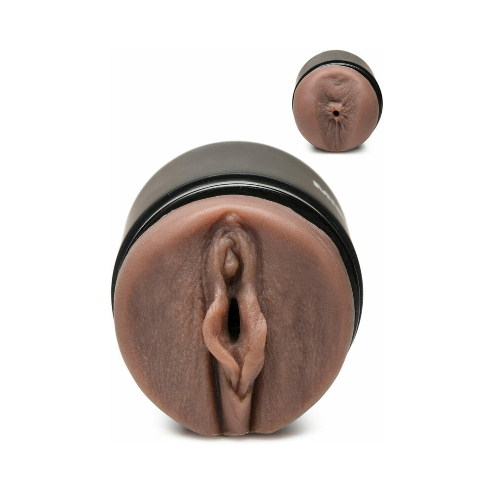 Curve Toys Mistress Double Shot Mini Masturbator – Dark