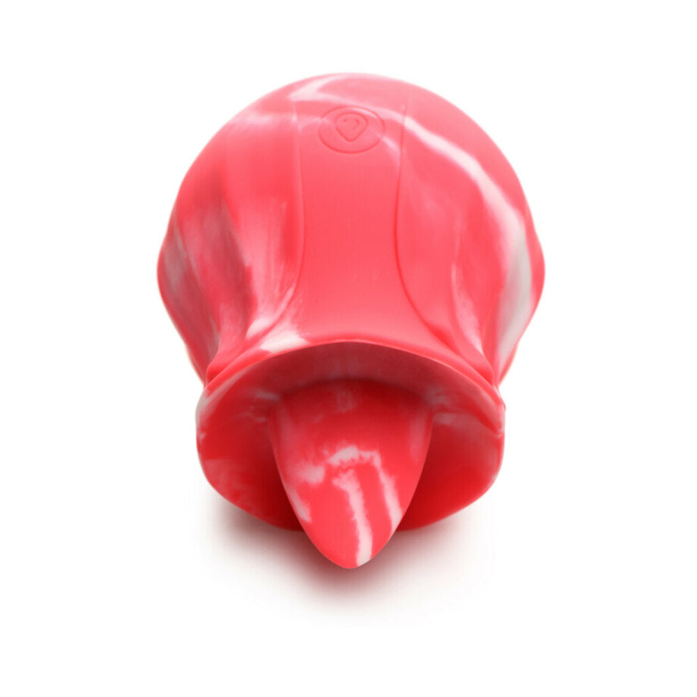 Curve Toys Gossip Rechargeable Silicone Licking Vibrator – Hot Pink
