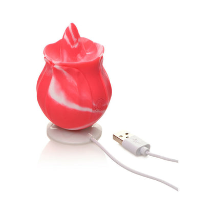 Curve Toys Gossip Rechargeable Silicone Licking Vibrator – Hot Pink