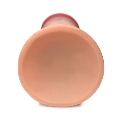 Curve Toys Jock Dual Density Silicone Dildo with Suction Cup – Vanilla