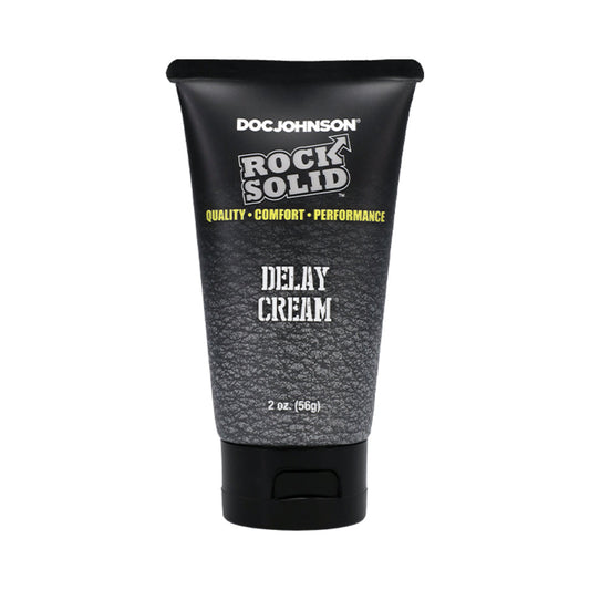 Rock Solid Delay Cream 2 oz. – Desensitizing Cream for Extended Sessions