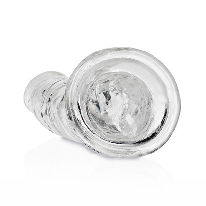 RealRock Crystal Clear Slim 7 in. Dildo – Clear – Waterproof