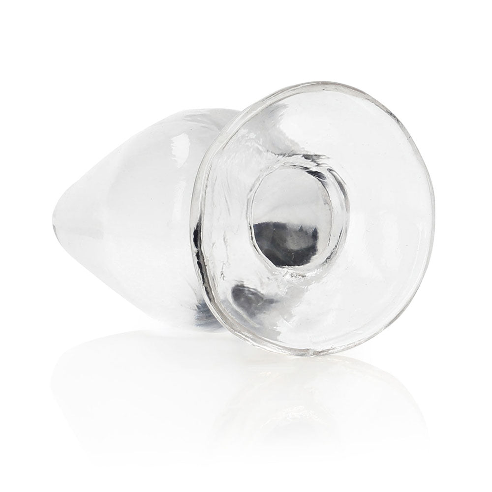 RealRock Crystal Clear 3.5 in. Anal Plug – Clear