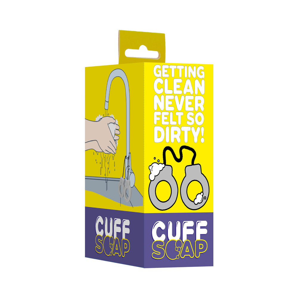 Shots S-Line Cuff Soap - Handcuff-Shaped Soap - Gray