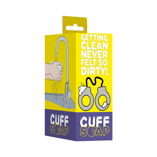 Shots S-Line Cuff Soap - Handcuff-Shaped Soap - Gray