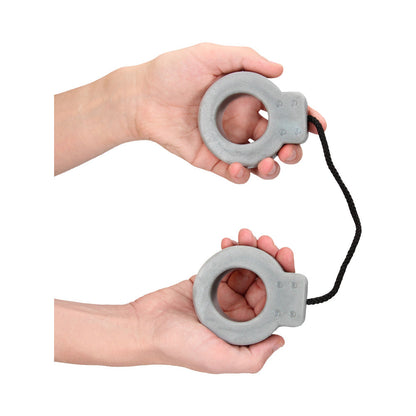 Shots S-Line Cuff Soap - Handcuff-Shaped Soap - Gray