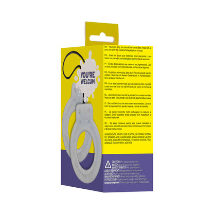 Shots S-Line Cuff Soap - Handcuff-Shaped Soap - Gray