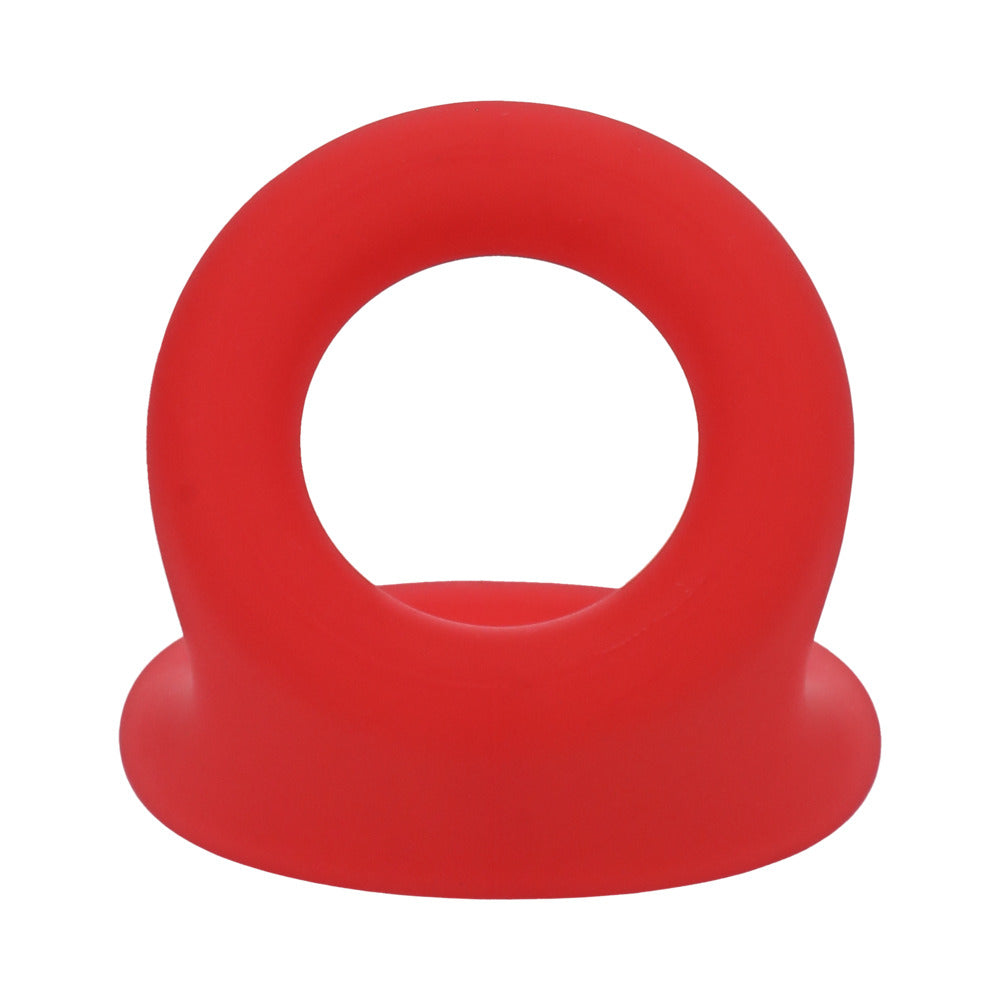 Tantus Uplift C-Ring Cock and Ball Sling - Crimson