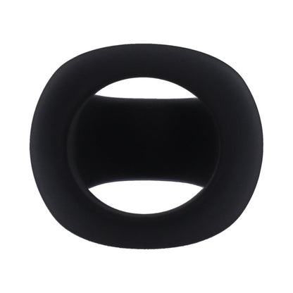 Tantus Stirrup C-Ring Cock and Ball Sling – Black, Silicone