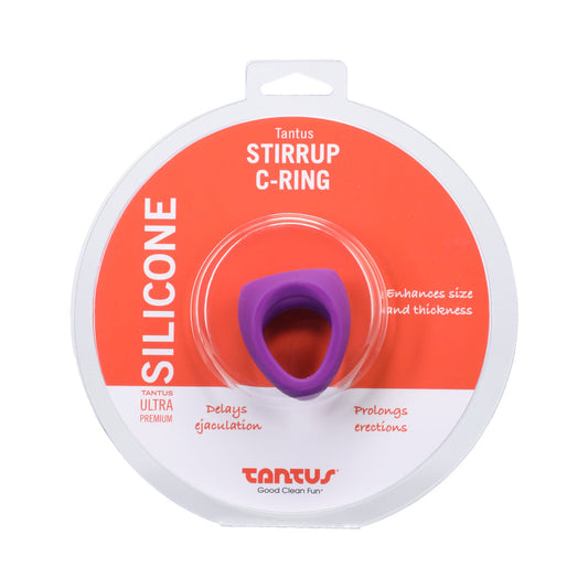 Tantus Stirrup C-Ring Cock and Ball Sling – Lilac